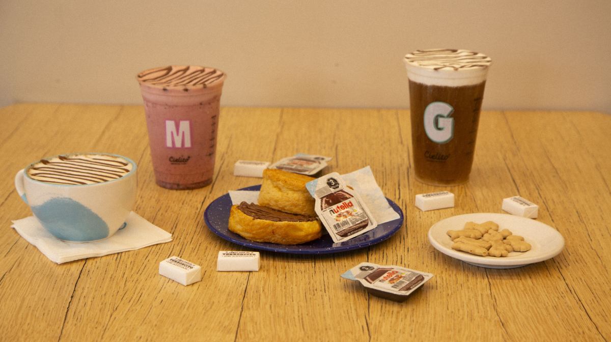 No te pierdas las ediciones limitadas de Cielito Querido Café en colaboración con Nutella
