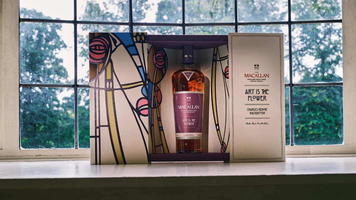 Whisky de colección inspirado en Mackintosh llega a CDMX
