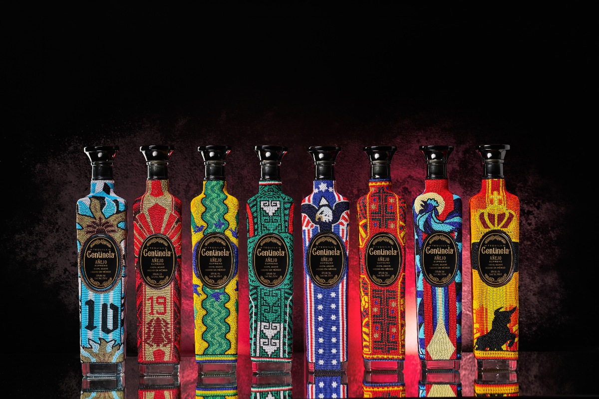 Tequila Centinela Supremo M26: arte wixárika y lujo en ocho piezas